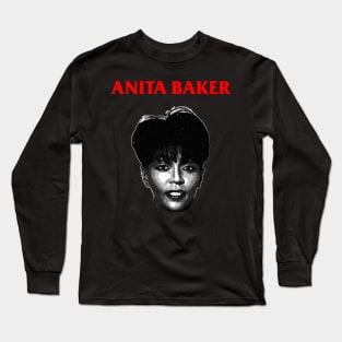 Anita Baker - Engraving Long Sleeve T-Shirt